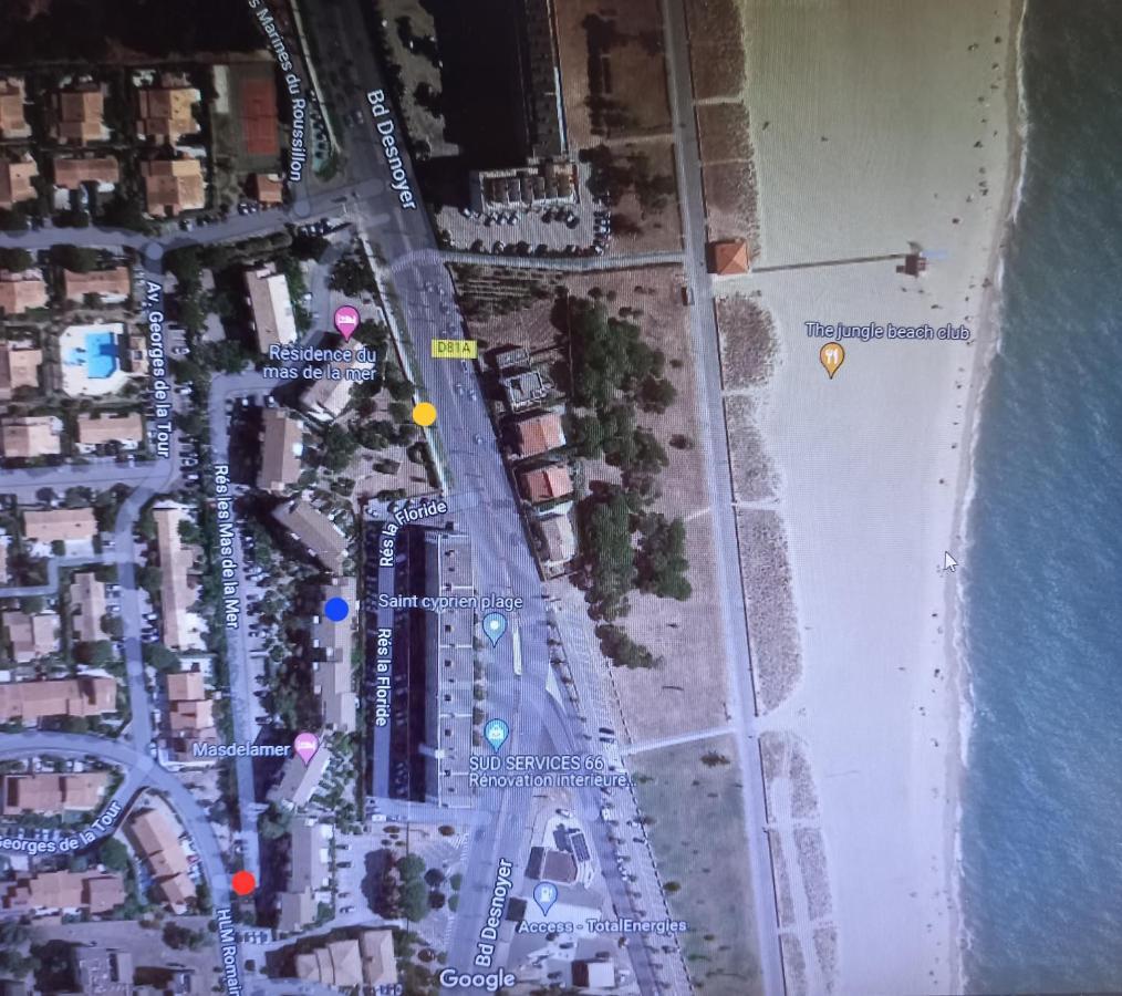 Appartement Saint Cyprien Plage Residence Les Mas De La Mer ภายนอก รูปภาพ